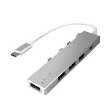 Hub Usb-c Con 4 Puertos Usb Transmisión Rápida 5 Gbps Función Otg Linq