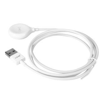 Cargador Inalámbrico Magnética Apple Watch Potencia 3w Cable Usb 1m Linq Blanco