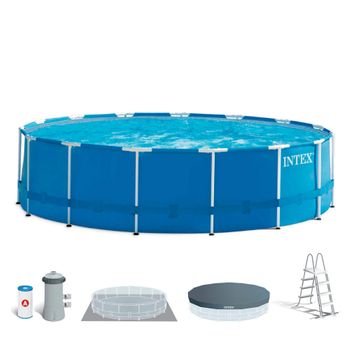 Piscina Con Estructura Metálica 28202gn, 305 X 76 Cm Intex con Ofertas en  Carrefour