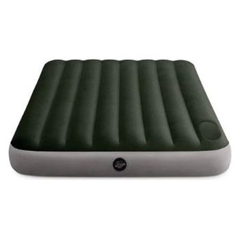 Colchon-cama Hinchable Doble Con Inflador Marca Intex