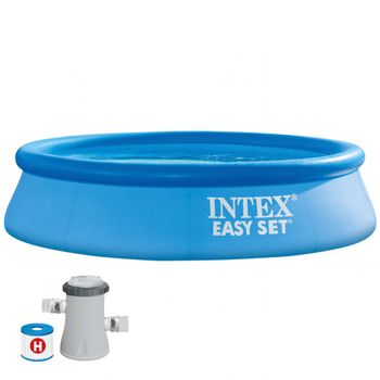 Piscina Hinchable Easy Set Intex Con Depuradora