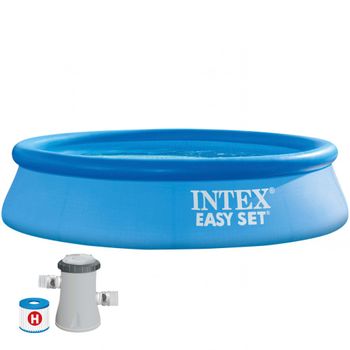 Piscina Hinchable Easy Set Intex Con Depuradora