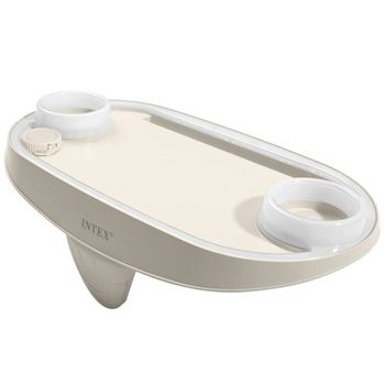 Bandeja Soporte Bebidas Intex Spa + 2 Posavasos Y Luz Led