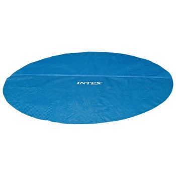 Cubierta De Piscina Solar De Polietileno Azul 206 Cm Intex