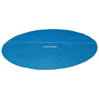 Cubierta De Piscina Solar De Polietileno Azul 470 Cm Intex