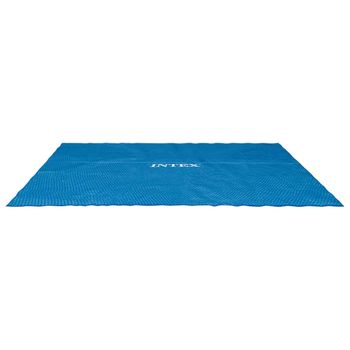 Cubierta De Piscina Solar De Polietileno Azul 716x346 Cm Intex