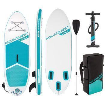 Tabla Paddle Surf Hinchable Infantil Intex 244x76x13cm Con Accesorios