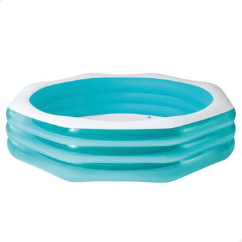 Intex - Piscina Hinchable Octogonal 254x254x56 Cm