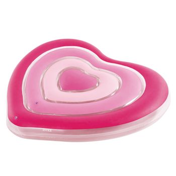 Intex - Colchoneta Hinchable Corazón 135x25x155 Cm