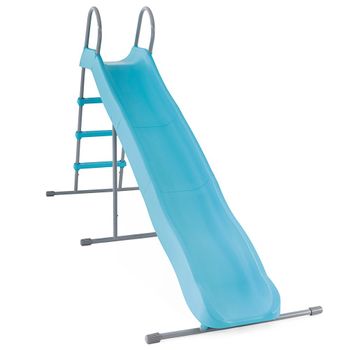 Intex Tobogán Infantil De 84x251x147 Cm Con 3 Escalones Y Estructura De Acero Adecuado Para 3-10 Años