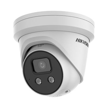 Cámara Domo Ip 4 Mp Ir 30m - Tecnologías Acusense Y Darkfighter - Hikvision