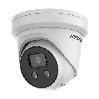 Cámara De Vigilancia De Torreta Estroboscópica Fija Acusense 4k - Ds-2cd2386g2-isu/sl(2.8mm)(c) - Hikvision