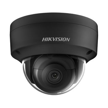 Cámara De Vigilancia Domo Fija Acusense 4k - Ds-2cd2186g2-isu(2.8mm)(c)(negro) - Hikvision