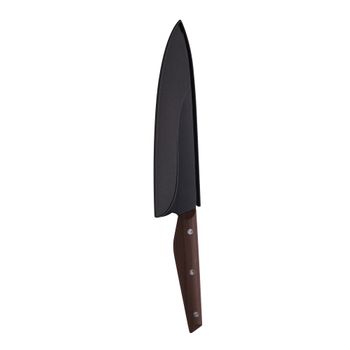 Cuchillo Chef Acero Inoxidable Bergner Siegen 20cm Con Mango De Madera