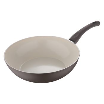 Wok 28x7.5cm Aluminio Forjado Ind Natur San Ignacio