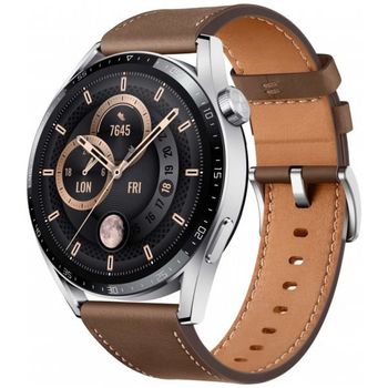 Huawei Watch Gt 3 3,63 Cm (1.43') Amoled 46 Mm Acero Inoxidable Gps (satélite)