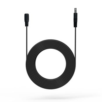 Extensión De Cable De Alimentación De 12v 5m Negro - Cs-cmt-pca05 - Ezviz