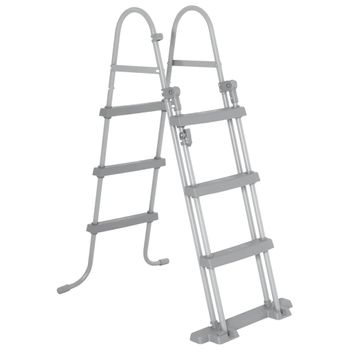 Escalera De Piscina De 4 Escalones Flowclear 107 Cm Bestway