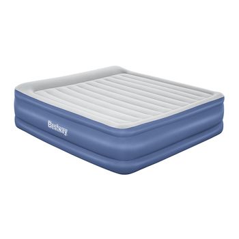 Cama Hinchable Plástico 203 X 193 X 56 Cm - Bestway. Azul