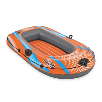 Barca Hinchable Individual Bestway Kondor Elite 1000 Raft 162x96x20 Cm Con Asas Y Suelo Hinchable