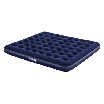 Colchón De Camping Hinchable Bestway Horizon Tamaño King Size 203x183x22 Cm Soporta Hasta 300 Kg Color Azul