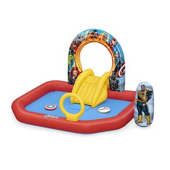 Piscina Infantil Pvc 211 X 198 X 125 Cm The Avengers - Bestway. Multicolor