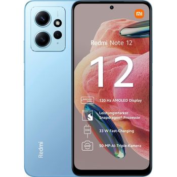 Smartphone Xiaomi Redmi Note 12s 6.43fhd Nfc 8gb/256gb 4g Dualsim Azul  Hielo con Ofertas en Carrefour