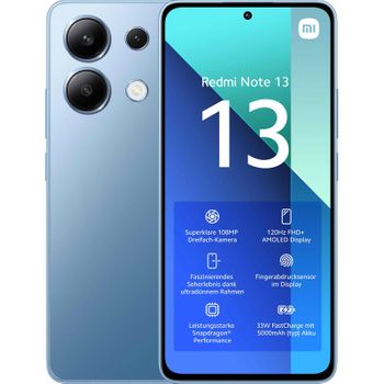 Smartphone Xiaomi Redmi Note 13 6gb 128gb 6.67' Azul