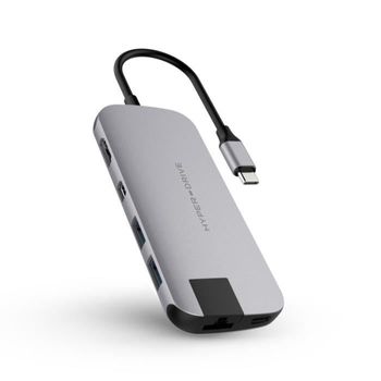 Hub Usb Tipo-c 8 En 1 Con Carga Rápida, Ethernet, Hdmi, Sd/tf, Tipo C, 3.0  Smartek con Ofertas en Carrefour