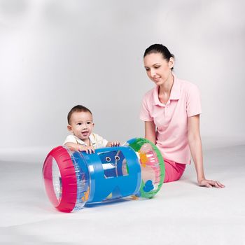 Andador Bebé Hinchable Bestway Baby Strides Roller