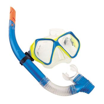 Juego Snorkel Gafas+tubo Con Válvula + 14 Años