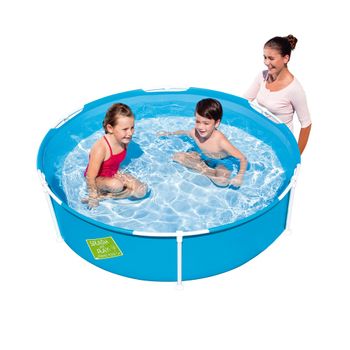 Piscina Desmontable Tubular Rectangular Intex Metal Frame — PoolFunStore