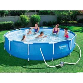 De otra manera veneno cartel Piscina Tubular Pro - Ø 3.66 X H 0.76m con Ofertas en Carrefour | Ofertas  Carrefour Online