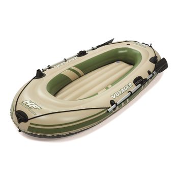 Barca Hinchable Para 1 Adulto Y 1 Niño Bestway Kondor Elite 2000 Raft  196x106x31 Cm Con 2 Remos Y Bomba De Pie Incluida con Ofertas en Carrefour