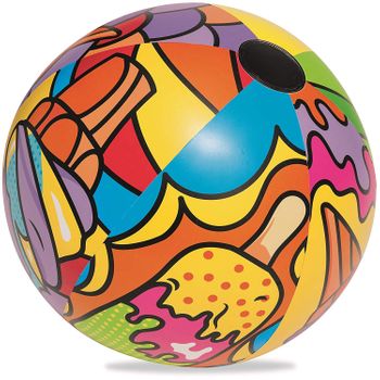 Pelota De Playa Pop Art Bestway 63 Cm Aprox