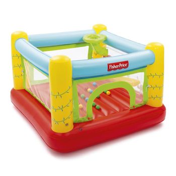 Castillo Inflable De Juegos Con Pelotas Fisher Price Bestway