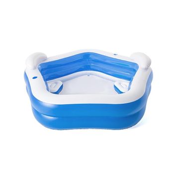 Piscina Desmontable Rectangular Tubular Pequeña De Pvc De 220x150x43 Cm con  Ofertas en Carrefour