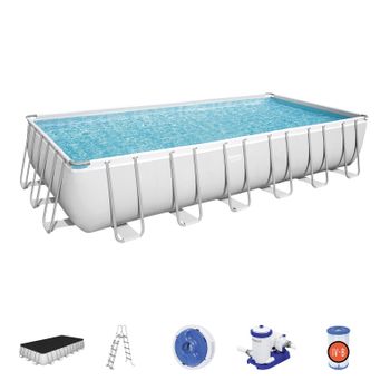 Piscina Desmontable Tubular Oval Bestway con Depuradora 549x274x122 cm —  PoolFunStore