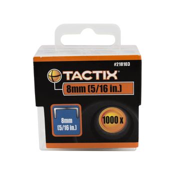 Caja 2000 Grapas Cuadradas Largas 8mm, 5/16 Inch Tactix