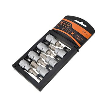 Set Llaves Tubo 7 Piezas Torx 3/8 Crv Alta Calidad Marca Tactix