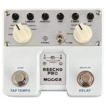 Mooer Reecho Pro Digital Delay Pedal Guitarra