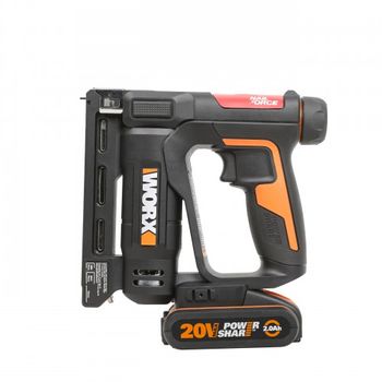 Wx843 - Mini Grapadora Clavadora 20v (1bat 2.0ah) Worx Wx843