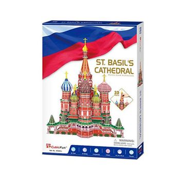 Puzzle 3d Catedral De San Basilio