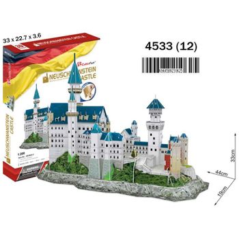 Cubicfun Puzzle 3d Castillo De Neuschwanstein