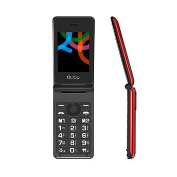 TELEFONO MOVIL CON TAPA 2.4″ QUBO NEO