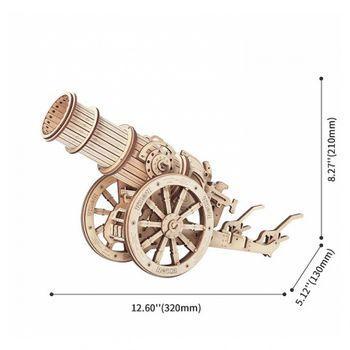 Rompecabezas De Madera De Cañón Medieval