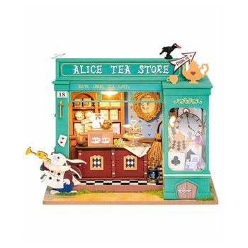 Maqueta De La Tienda De Té De Alice