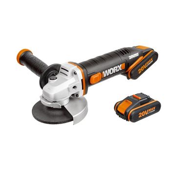 Miniamoladora 2 Baterias Litio 2ah 115mm 20 V - Worx - Wx800..