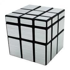 Cubo Rubik Qiyi Mirror 3x3 Plata