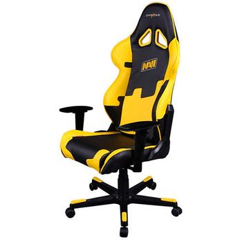 Silla Dxracer R-series Oh/re21/ny/navi Negra-amarillo (navi)